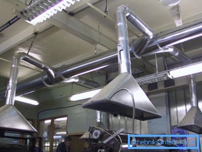 Ventilazione industriale forzata e climatizzazione con ombrelli di scarico locali Ventilazione industriale forzata e climatizzazione con ombrelli di scarico locali