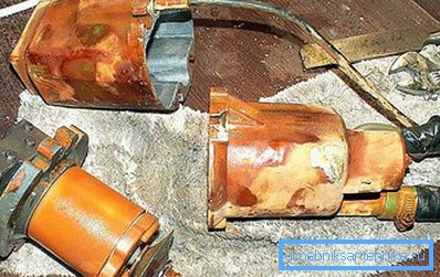 Prevenzione della pompa Rodnichok con l'assunzione di acqua superiore Prevenzione della pompa Rodnichok con l'assunzione di acqua superiore