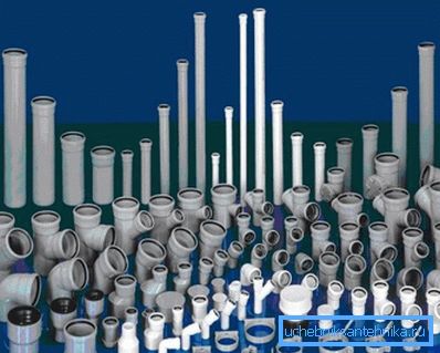 PVC per fognatura - tubi, staffe, raccordi PVC per fognatura - tubi, staffe, raccordi