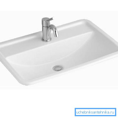 Lavello 60x40 - versione ridotta per bagni di piccole dimensioni Lavello 60x40 - versione ridotta per bagni di piccole dimensioni