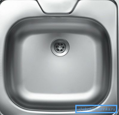 Lavandino della spedizione senza foro per rubinetto in acciaio inossidabile Lavandino della spedizione senza foro per rubinetto in acciaio inossidabile
