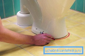 Marcare il pavimento sotto la suola Marcare il pavimento sotto la suola