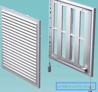 Griglia di ventilazione regolabile Griglia di ventilazione regolabile