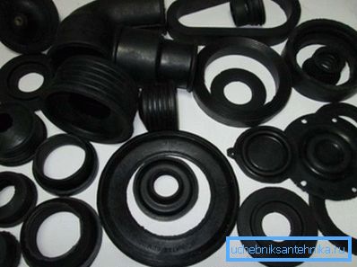 Polsini e o-ring in gomma Polsini e o-ring in gomma
