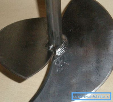 Trapano a coclea fatto in casa Trapano a coclea fatto in casa