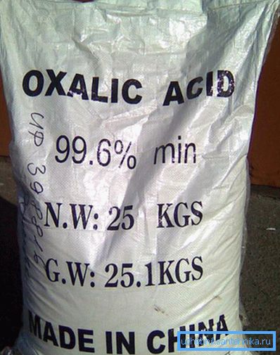 Acido ossalico Acido ossalico