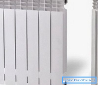 Sezioni del radiatore in alluminio Sezioni del radiatore in alluminio