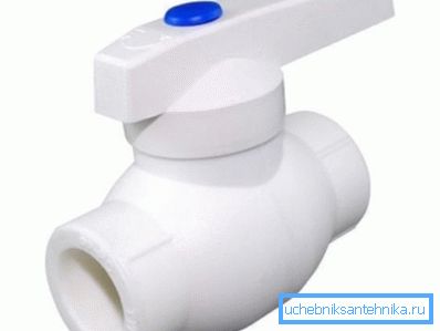Valvola a sfera in polipropilene Valvola a sfera in polipropilene