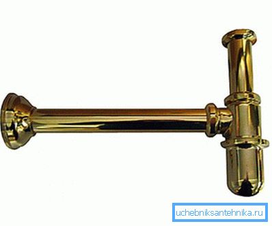 Sifone da metallo non ferroso. Sifone da metallo non ferroso.