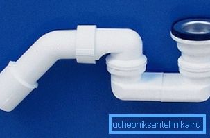 Sifone con guarnizione ad acqua Sifone con guarnizione ad acqua