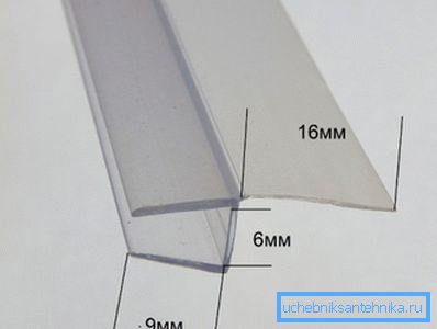 Compattatore siliconico per vetro da 6 mm di spessore Compattatore siliconico per vetro da 6 mm di spessore