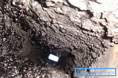 Fuliggine accumulata Fuliggine accumulata