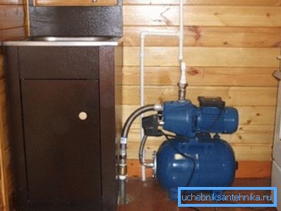 Un ago da pozzo può essere installato direttamente in casa. Un ago da pozzo può essere installato direttamente in casa.