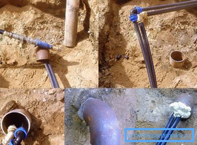 Colleghiamo la parte verticale e orizzontale della pipeline. Colleghiamo la parte verticale e orizzontale della pipeline.