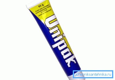 Le composizioni Unipak si sono rivelate una soluzione affidabile e duratura per sigillare i giunti filettati nelle tubature Le composizioni Unipak si sono rivelate una soluzione affidabile e duratura per sigillare i giunti filettati nelle tubature