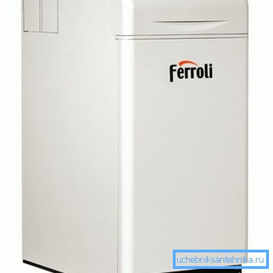 Unità di gas moderna della produzione italiana.