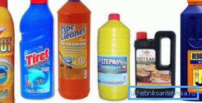 Mezzi per la pulizia delle acque reflue Mezzi per la pulizia delle acque reflue