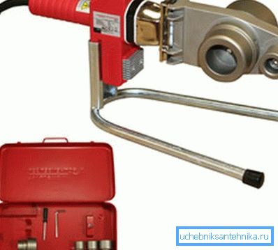 Pistola standard per saldare tubi in polipropilene con ugelli Pistola standard per saldare tubi in polipropilene con ugelli