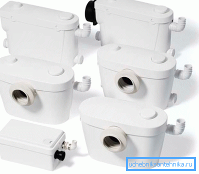 Stazioni per il pompaggio di acque reflue per case e appartamenti Stazioni per il pompaggio di acque reflue per case e appartamenti
