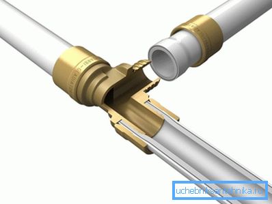 Collegamento PEX pipe Collegamento PEX pipe