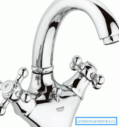 Questo modello è installato sul lavandino Questo modello è installato sul lavandino