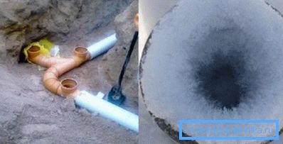 L'isolamento termico delle acque reflue esterne evita il congelamento dei liquami L'isolamento termico delle acque reflue esterne evita il congelamento dei liquami