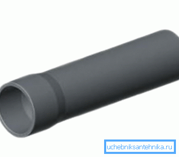 Tubo in PVC 75 mm per l'incollaggio Tubo in PVC 75 mm per l'incollaggio