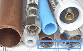 Tubi di materiale diverso Tubi di materiale diverso