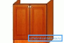 Gabinetto sotto il lavandino. Gabinetto sotto il lavandino.