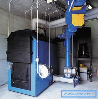Caldaia a combustibile solido con alimentazione automatica del combustibile - riscaldamento efficiente e uso conveniente Caldaia a combustibile solido con alimentazione automatica del combustibile - riscaldamento efficiente e uso conveniente