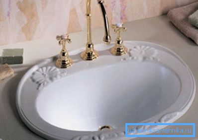 Lavabo in ceramica imitazione di successo Lavabo in ceramica imitazione di successo