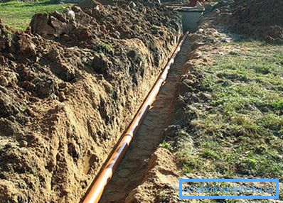 Posa e installazione di condotte fognarie