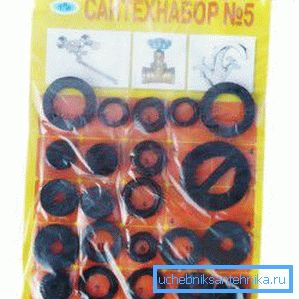 Kit di riparazione universali - la soluzione perfetta, il più delle volte riescono a trovare un sigillo del diametro desiderato Kit di riparazione universali - la soluzione perfetta, il più delle volte riescono a trovare un sigillo del diametro desiderato