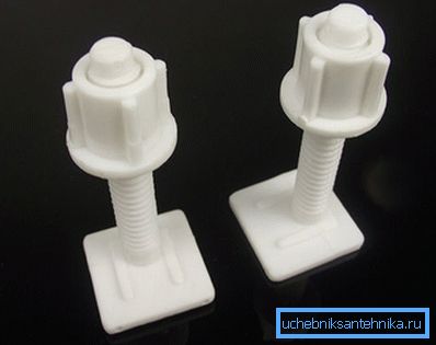 Hardware universale per sedile del water in plastica Hardware universale per sedile del water in plastica