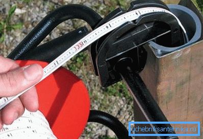 Indicatore di livello dell'argano in azione Indicatore di livello dell'argano in azione