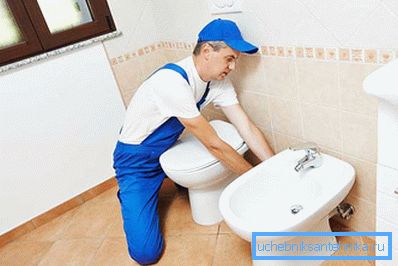 Installazione del bidet