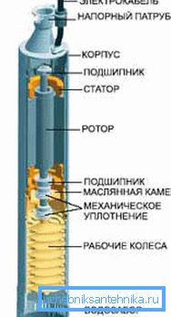 Il dispositivo è una pompa centrifuga per pozzo. Il dispositivo è una pompa centrifuga per pozzo.