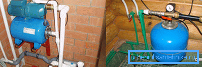 In un sistema di approvvigionamento idrico possono essere installati diversi accumulatori. In un sistema di approvvigionamento idrico possono essere installati diversi accumulatori.