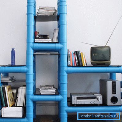 Opzione di un piccolo rack di tubi in PVC Opzione di un piccolo rack di tubi in PVC