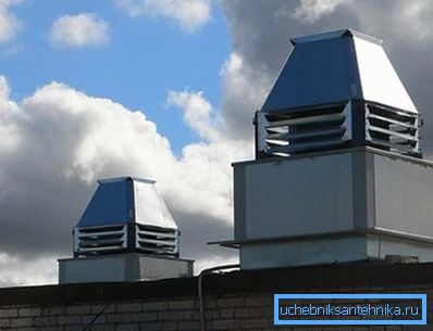 Ventilatori sul tetto Ventilatori sul tetto
