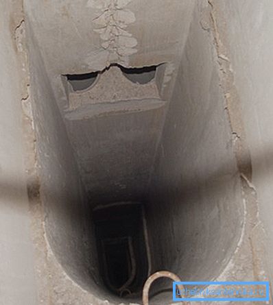Il mio tubo di ventilazione dall'interno