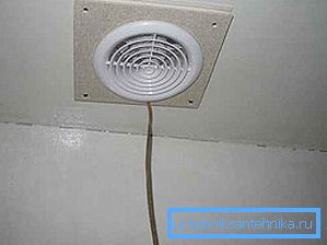 Ventilazione nella cabina doccia Ventilazione nella cabina doccia