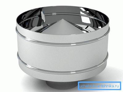 Deflettore antivento ed impermeabile in acciaio inox. Deflettore antivento ed impermeabile in acciaio inox.