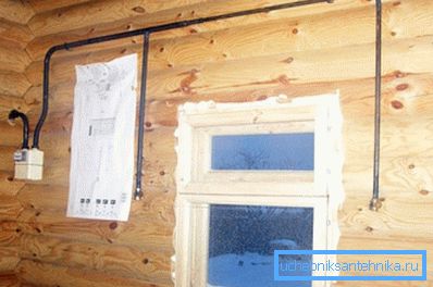 All'interno, è consentita solo l'installazione di tubi di gas aperti. All'interno, è consentita solo l'installazione di tubi di gas aperti.