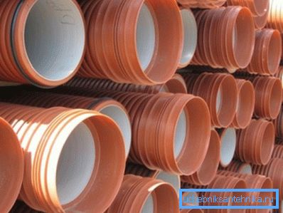 Tubo di drenaggio corrugato in PVC diametro 300 mm
