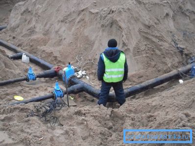 Tubazione dell'acqua da tubi in acciaio