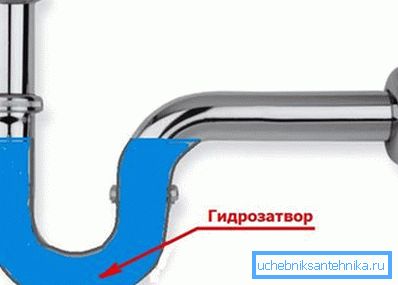 La trappola per l'acqua non consente l'ingresso di cattivi odori nella casa. La trappola per l'acqua non consente l'ingresso di cattivi odori nella casa.