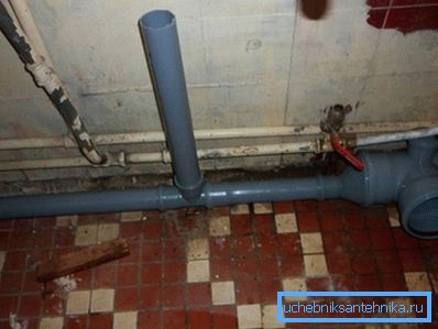2751 Inserire in tubi di plastica della rete fognaria