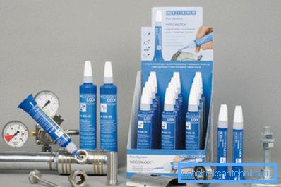 La scelta dei materiali di tenuta per la filettatura è abbastanza ampia, è possibile scegliere l'opzione migliore per qualsiasi scopo La scelta dei materiali di tenuta per la filettatura è abbastanza ampia, è possibile scegliere l'opzione migliore per qualsiasi scopo