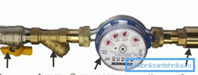 Contatore dell'acqua imballato Contatore dell'acqua imballato